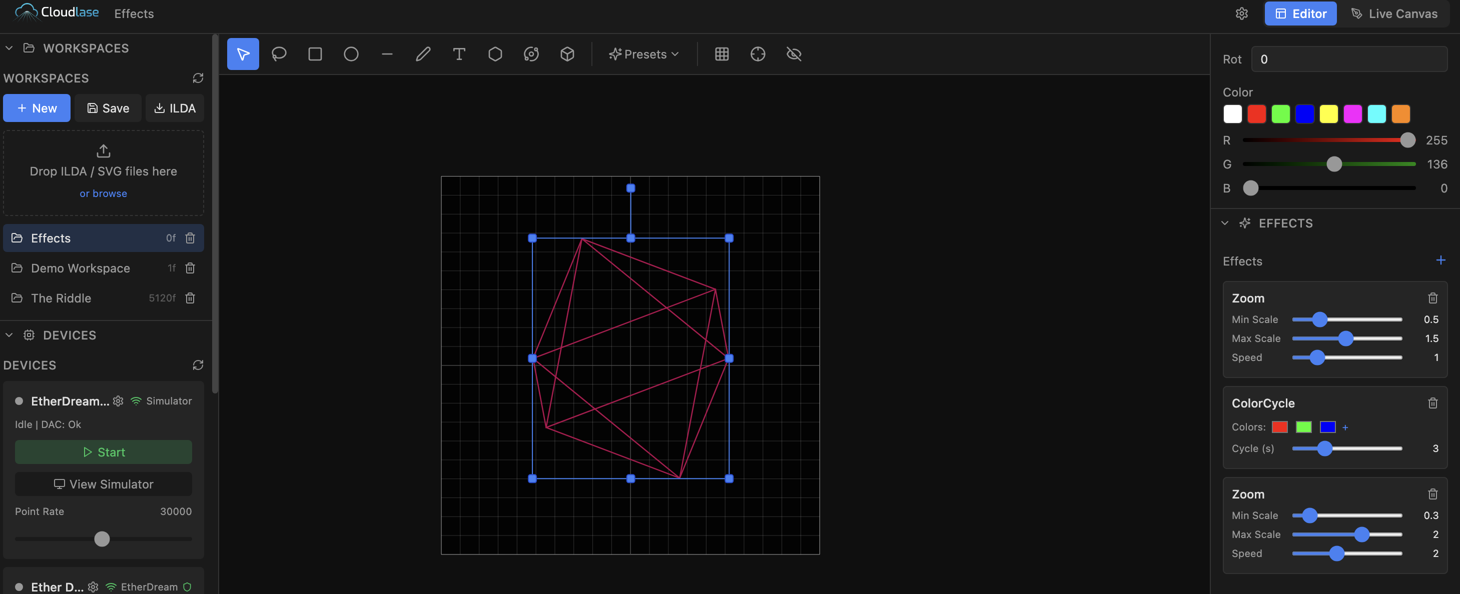 Bring shapes to life